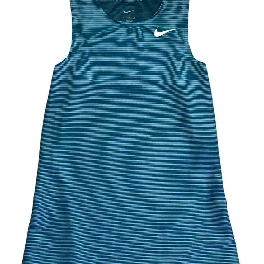 Nike Men's Blue and Green Vest